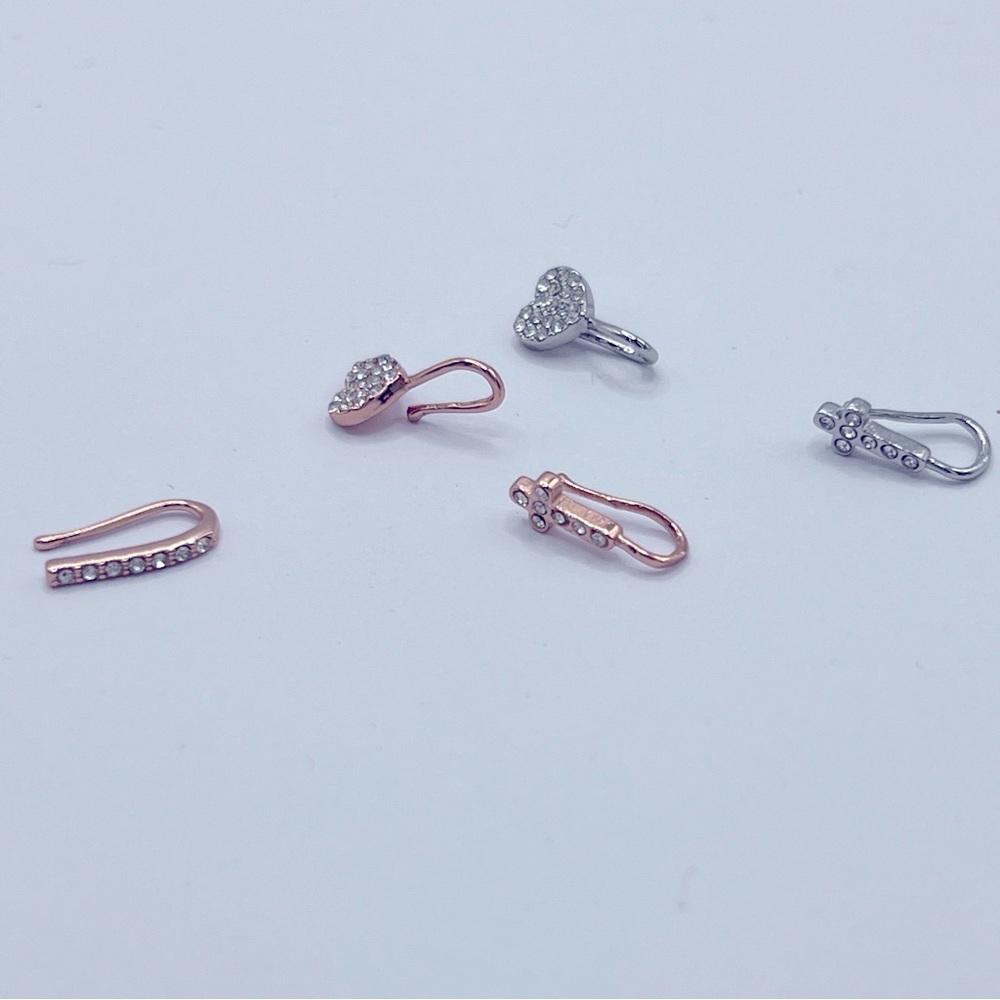 Fake Nose Ring Set